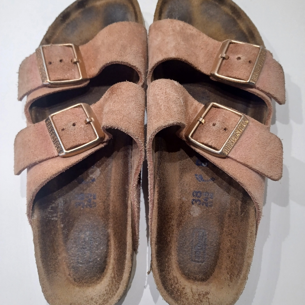 Womens birkenstock pink sandles